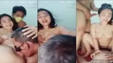 Imelda Dientot Dua Kontol Sekaligus Lemes Mampus