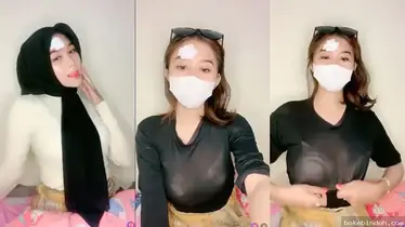 Tetek Bergetar Ukhti Cantik Digenjot Posisi Nungging
